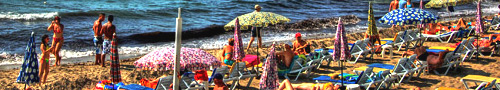 Kusadasi beach